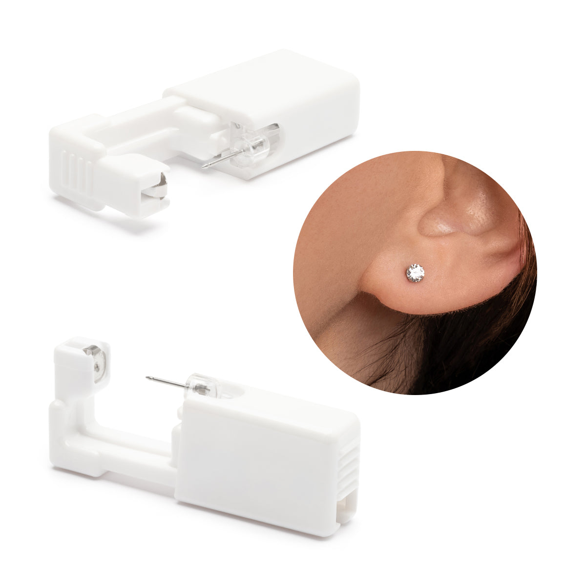 Ear Piercing 4 mm Zirconia image 2
