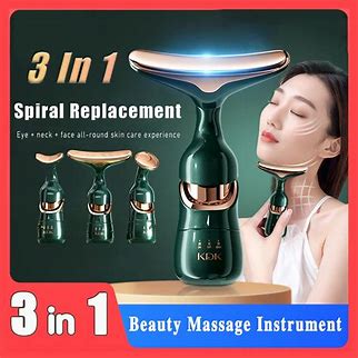 3-in-1 Facial Massager Neck, Face, And Eye